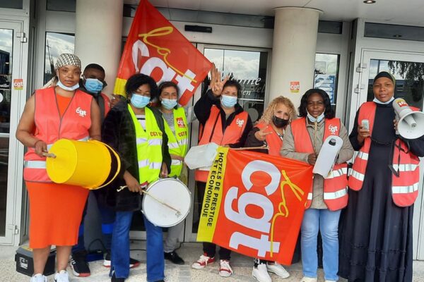 Une grève-éclair, et une belle victoire des salarié-e-s du Campanile du Bourget et leur syndicat CGT-HPE